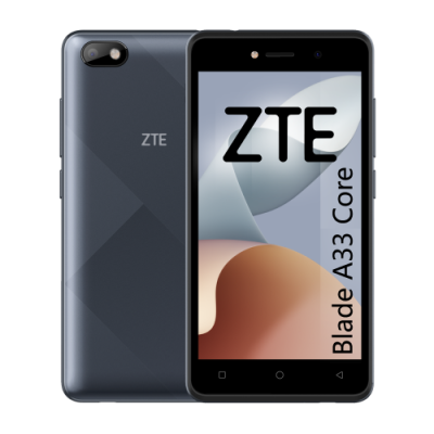 ZTE A33 Core Black 5" FW+  Quadcore 32GB 1GB