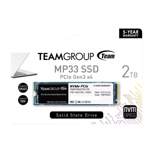 Teamgroup 2TB MP33 PCIe M.2 PCIe 3.0 NVME