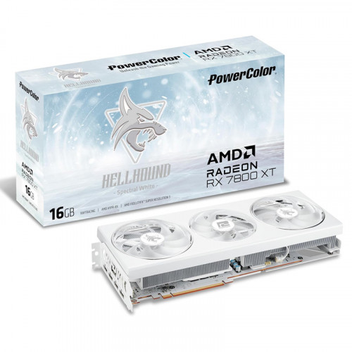 PowerColor Radeon Hellhound RX 7800XT White 16GB GDDR6