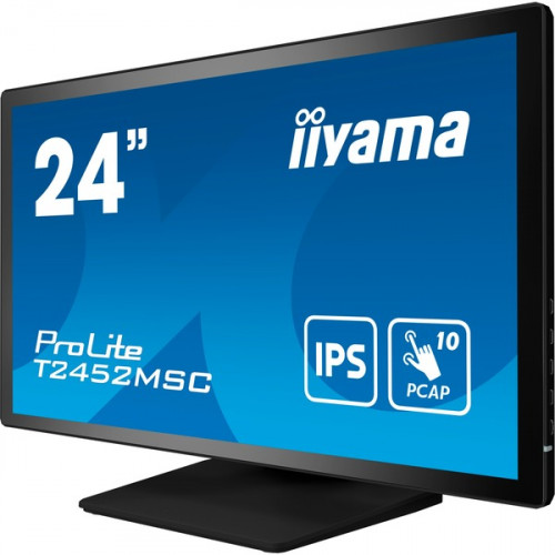 iiyama ProLite T2452MSC-B1 23.8"FHD LCD Pantalla táctil Multi-usuario Negro